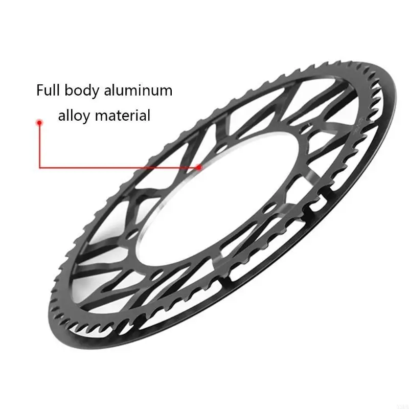 

X3UA FOLT Chainrings FD17 56Y 58Y 60Y SPROCKET FD19 56T 58T 60T Зубная пластина Складная велосипедная цепь 130BCD