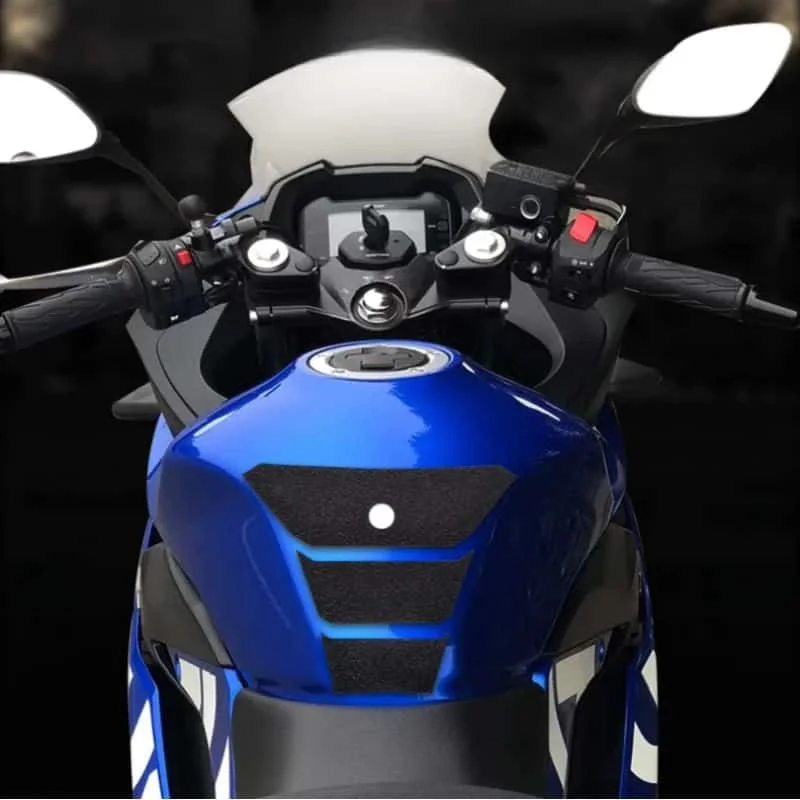 

motorcycle fuel tank sticker Motorcycle Sticker Tank Non Slip Tank Traction Side Pad Protective Decal for Suzuki Hojue GSX250r