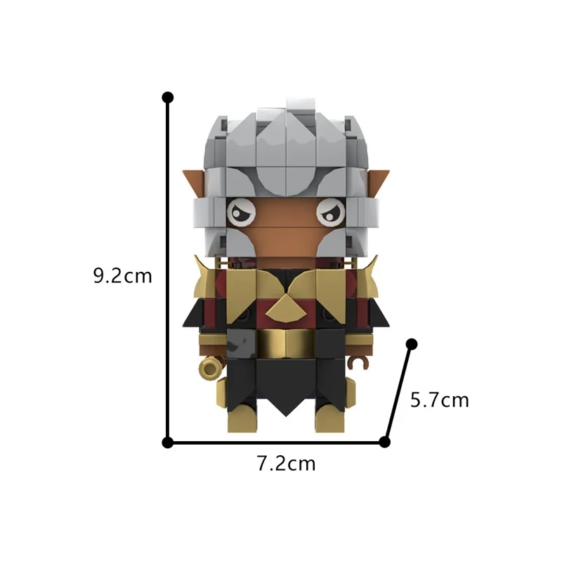 MOC اللبنات BlackGod Wukong Brickheadz مع الشكل البخار لعبة الطرفية القرد الملك أسطورة التجمع الطرفي اللعب الهدايا