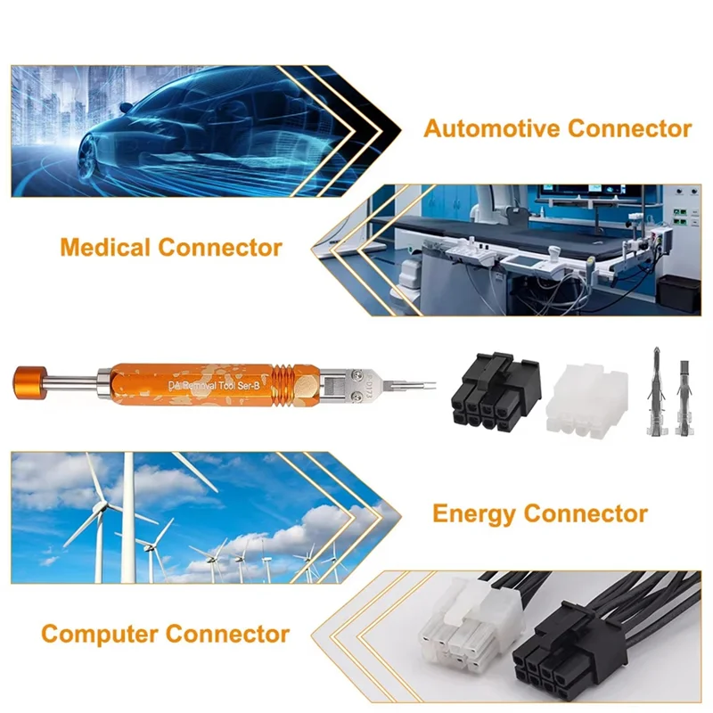 

A98I-DAP-D173 Ejector Rod Pin Extractor,Mini-Fit Jr Extraction Tool(Equivalent To Molex 11-03-0044),Terminal Release Tool