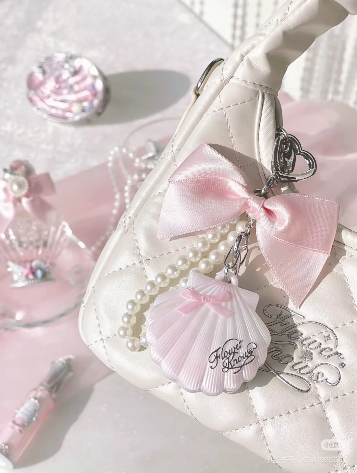 Flower Knows Limited Edition Shell's Jewel New style handbag cosmetic bag