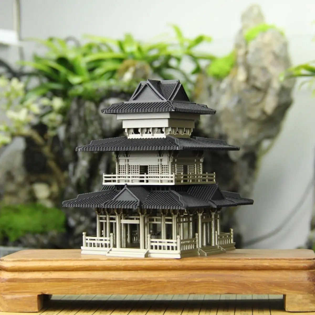 DSA Guanshan Building Micro-landscape landscape landscape sand table rockery water and land tank landscaping decoration retro