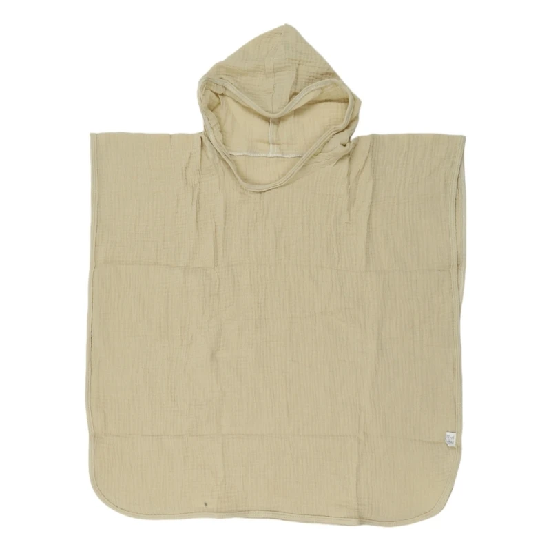 Quick-Dry Towel with Hood Baby Bath Towel Shower Towel Infant Poncho Bathrobe Breathable Cotton Cape Beach Towel 40JC