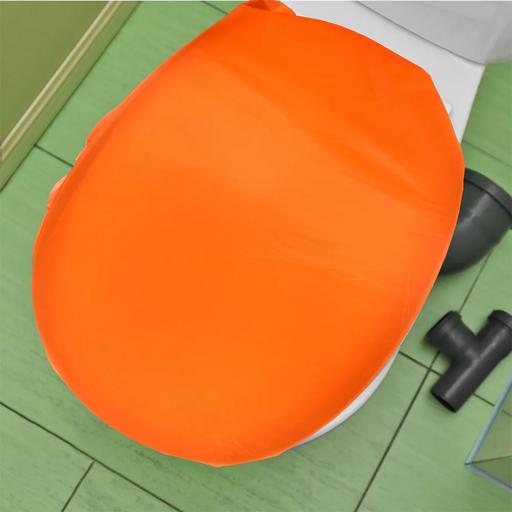 

2Pcs Toilet Lid Cover Maple Cottage Print Easy Installation Washable Bathroom Decor Soft Comfortable Seat Protector