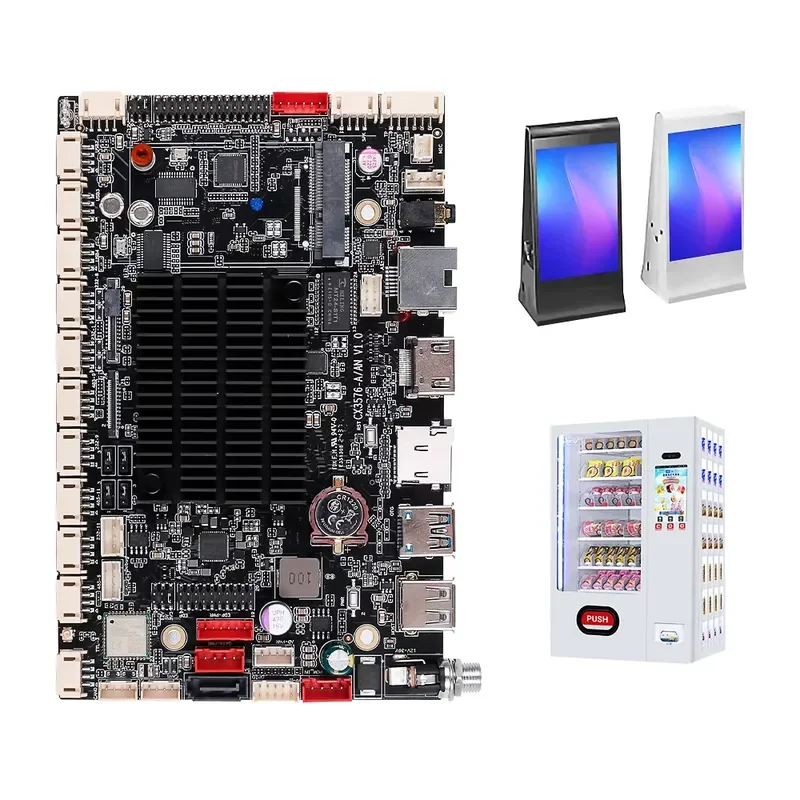 Industrial Control Media Player Board 6 Tops NPU 8 Core 8K Embedded Android Linux Ubuntu Debian for Rockchip RK3576