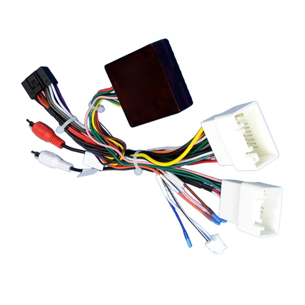 Black CANbus Box Audio Wiring Interface Secure Connector Contacts Compact Installation Size For Pajero 2006-2013