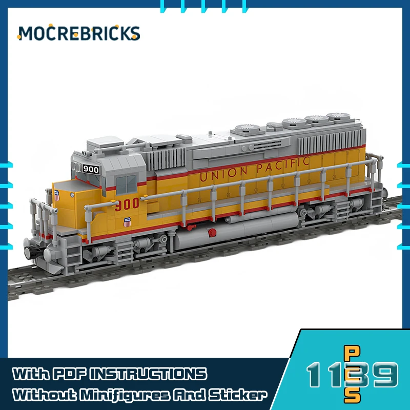 

Ultimate Collection Diesel-electric Locomotive Bricks Urban Rail Freight Transport Train Building Blocks Model Puzzle Toy