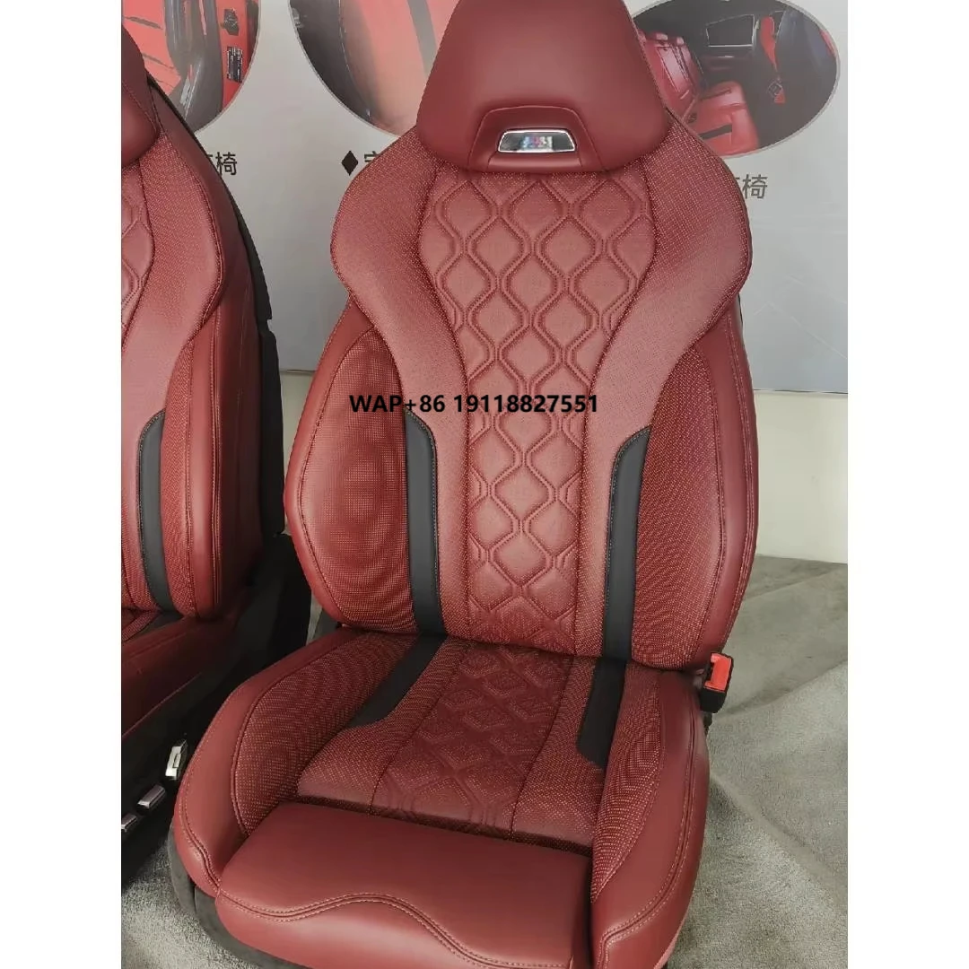 

Комплект для переоборудования сидений гоночного автомобиля для BMW M3/4 серии (M3, M4, M5, X3, X4, X5, X6) с кожаной обивкой, улучшенная версия