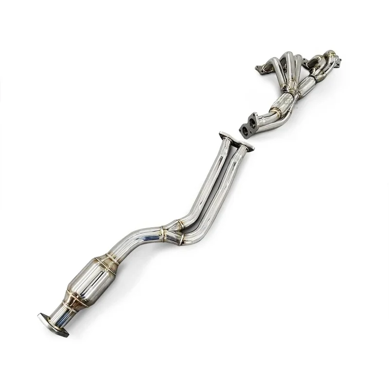 Custom Fitted Racing Exhaust Manifold 1999-2006 IS200 Stainless Steel Catalytic Conversion System