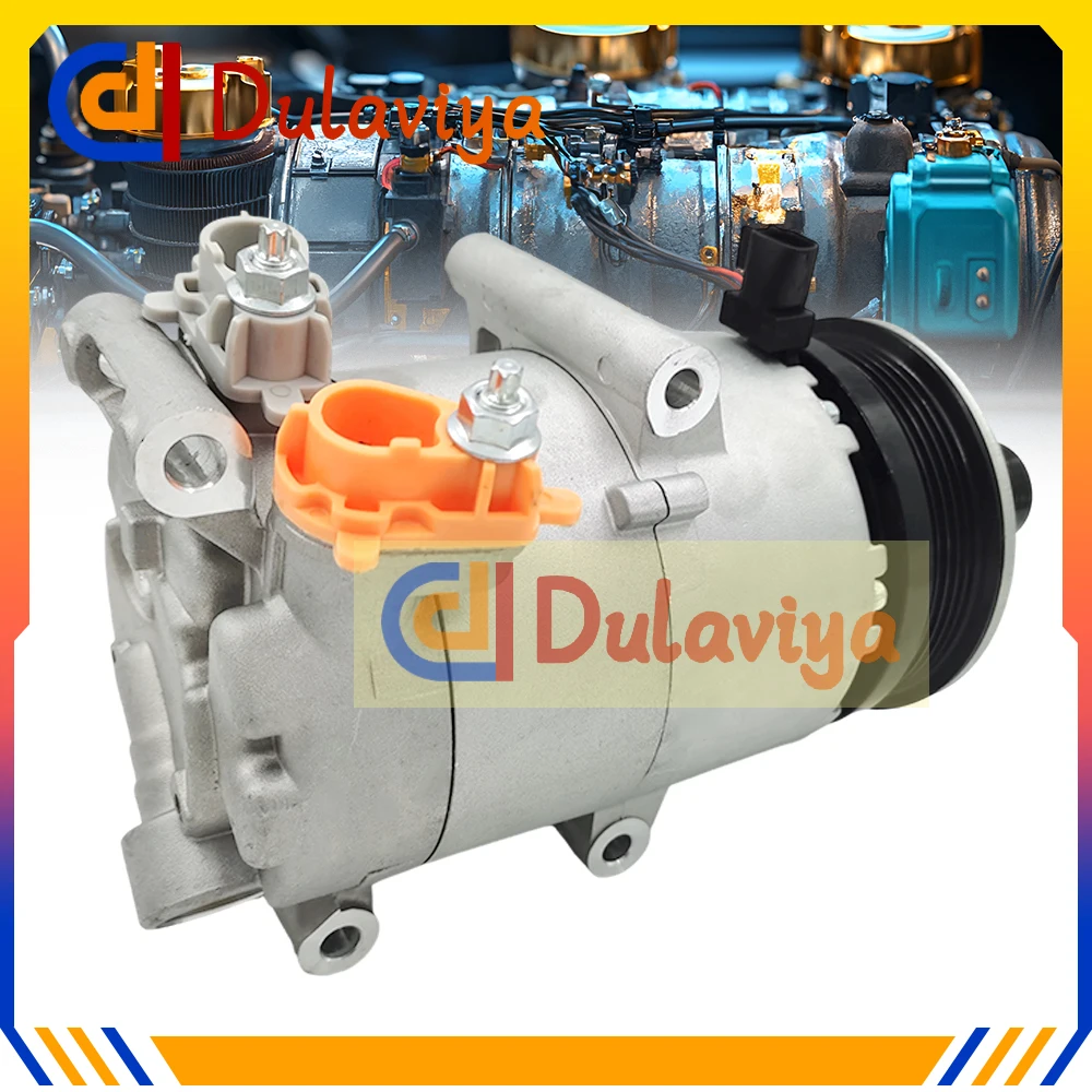 Compressor de Ar Condicionado para Ford Ecosport Titanium Fiesta Kinetic Rm Nova Ecosport 2.0 2015-2016 CN11-19D629-AC CN1119D629AC