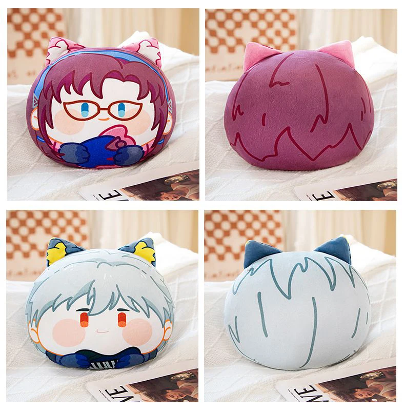 Niedliche Neon Genesis Evangelion Plüschpuppe Asuka Langley Soryu Kreatives Cartoon-Stofftier Dopamin-Komfort-Plüschkissen Geschenke – Detail 2