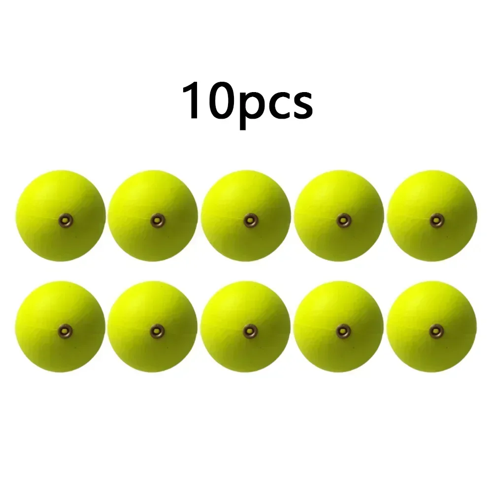 

10pcs 15mm Fishing Floats Bobber Ball Beads Foam Strike Indicators Buoys Tackle Buoyancy Balls For Ocean Beach Fishing