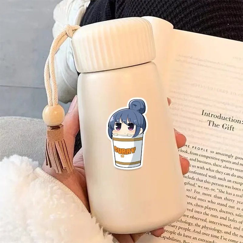 50/30/10PCS Kakushimina Fubuki Shima Rin Ohkawa Chika Popular Animation 2D Peripheral Suitcase Skateboard Decoration Stickers