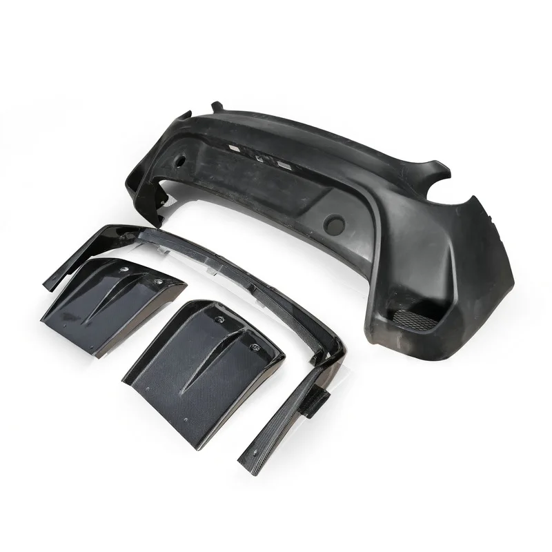 Adecuado para Lotus Evora GT430 alerón de parachoques envolvente grande modificación de fibra de carbono de labio trasero