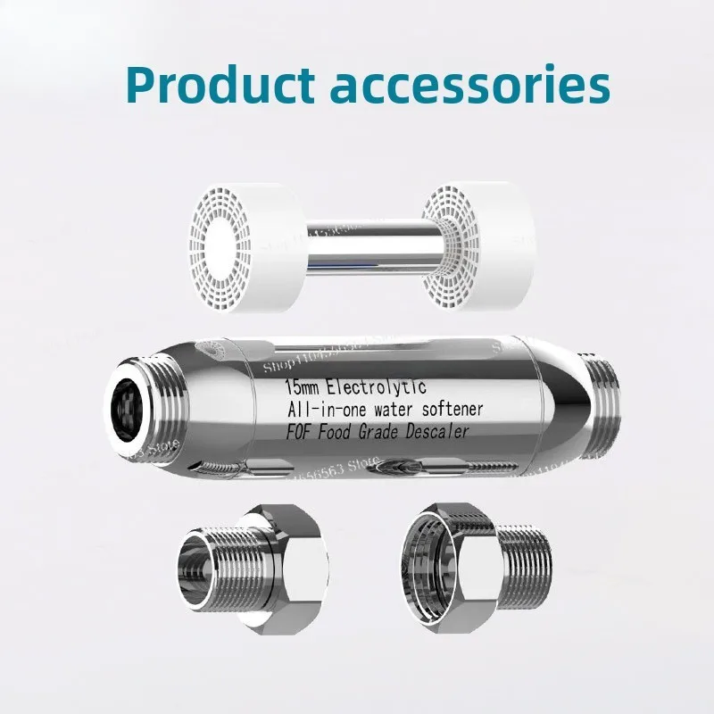 Magnetic Scale Inhibitor, Water Softener, Household Water Softener, Large Flow Household Scale Inhibitor, Pre-filter