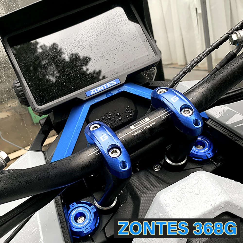 

For ZONTES 368G ZT368G 368 G 2024 2025 2026 Motorcycle Accessories Front Handlebar Clamps Protector Protection Trim Cover Caps