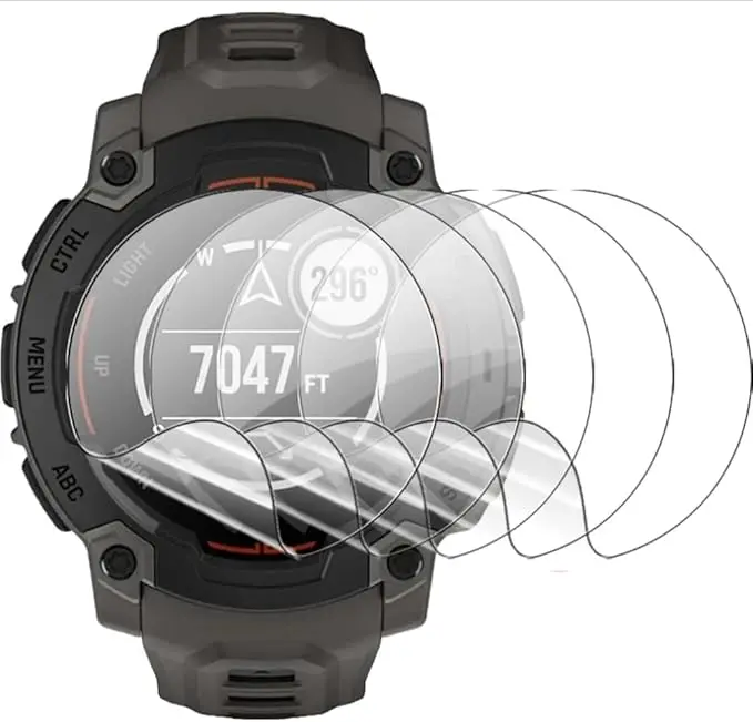 1-5Pcs Hydrogel Screen Protector For Garmin Instinct 2S 2X Solar 3/E Fenix 8 7 Tactix 8 Quatix 8 Active 5 6 Protective HD Film