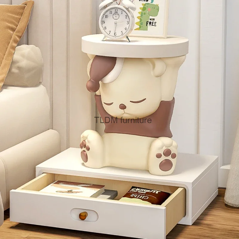 Nightstands nórdicos modernos bonitos para crianças, Kids Corner Cabinet, Móveis de armazenamento, RR50CN