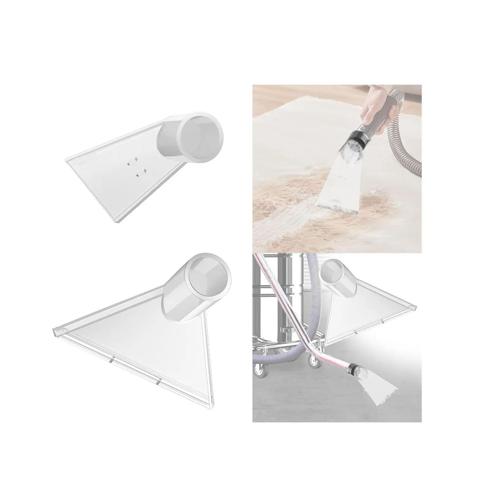 أداة يدوية شاملة برأس مفرغ للمنزل ، ملحق استخراج VAC ، ملحقات الاستخراج ، حصائر أرضية ، أثاث ، شفاف