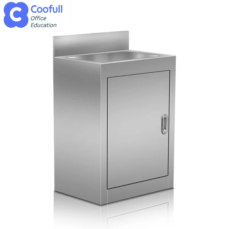 COOFULL purification stainless steel operating room hospital sink automatic induction water outlet deep tank clean workshop sink