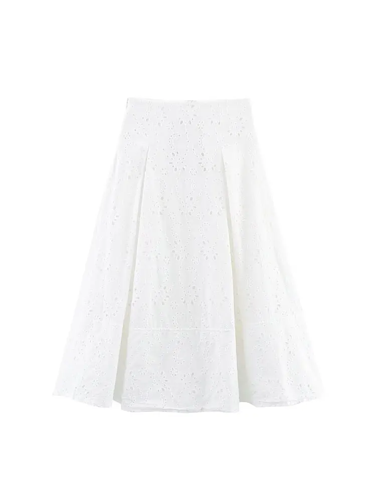 2025年夏 レディース 刺繍 コルセット キャミ ショートトップス ミディ丈 ルーズスカート ファッション ホリデー ビーチセット