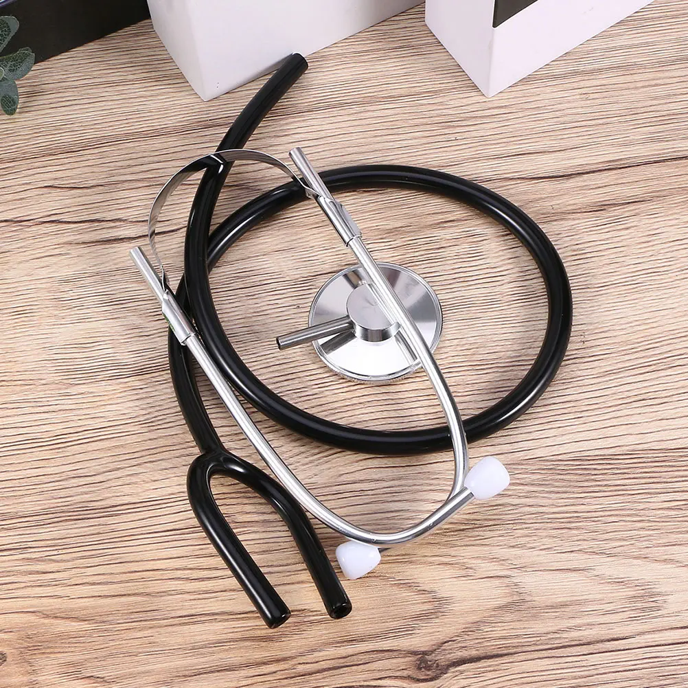 

2Pcs Stethoscope Toy PVC Medical Aid Auscultation Equipment Portable Clinic Teaching Aids For Student Nurse Hospital