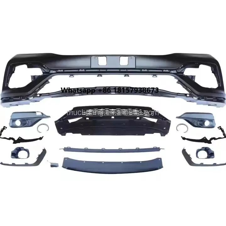

For Hon/da Fit RS 2014-2018 Auto Accessory CF M4 Car Body Kit Upgrade to RS Style Front Bumper New Condition