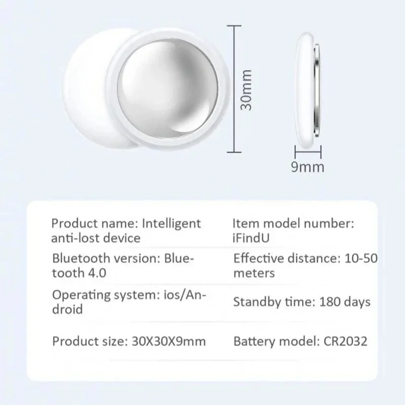 Xiaomi Smart Finder GPS Location Tracker Bluetooth 4.0 Children\'s Pet Wallet Mini Anti-lost Device Portable Tracking Locator