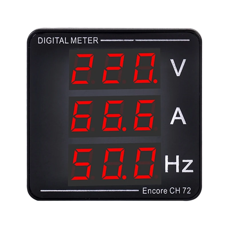 Imagem -05 - Painel Ac50500v 1120a do Amperímetro do Voltímetro Digital do Desempenho 652f Display Led