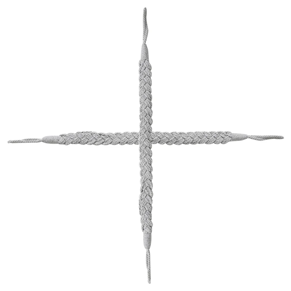 

2Pcs Woven Curtain Tieback Rope Decorative Curtain Holdback for Drapes Home Hotel Bedroom Living Room Window Accessories