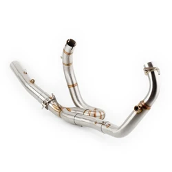 Motorcycle Exhaust Muffler Link Pipe Escape Slip-on 51MM For Suzuki SV650 2003-2015 SV 650 / S SV650S