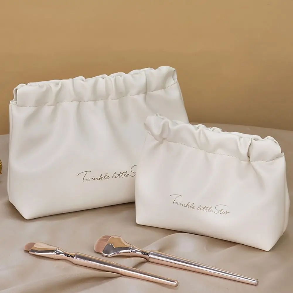 

Pu Leather Mini Cosmetic Bag Storage Bag Travel Supplies Lipstick Storage Bag Jewelry Storage Bag Earphone Bag Leaf Spring Bag