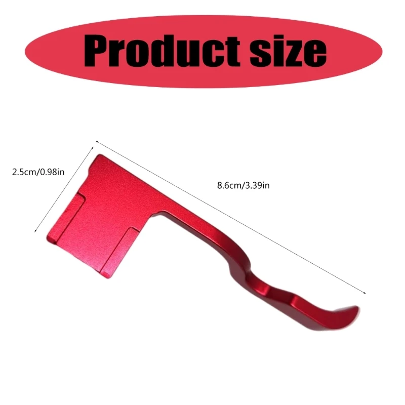 Precisions Fit Thumb Up Camera Grip Hot Shoe Cover cho A7R A7R4 A9II