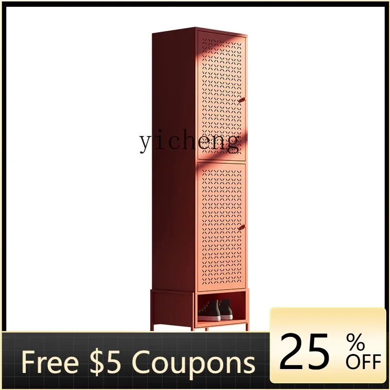 

B1 goods shoe cabinet steel household door large-capacity national style medium and ancient style entrance entrance cabinet