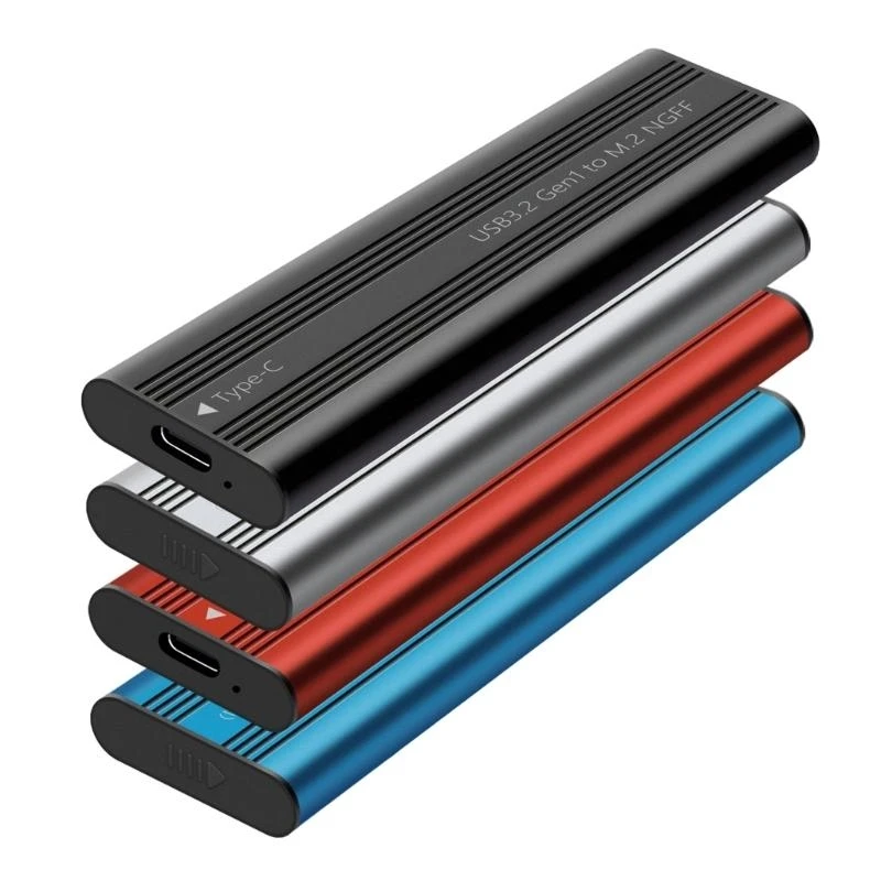 USB 3.2 M.2 Solid Disk Aluminum Case 5Gbps Fast Type C Connection