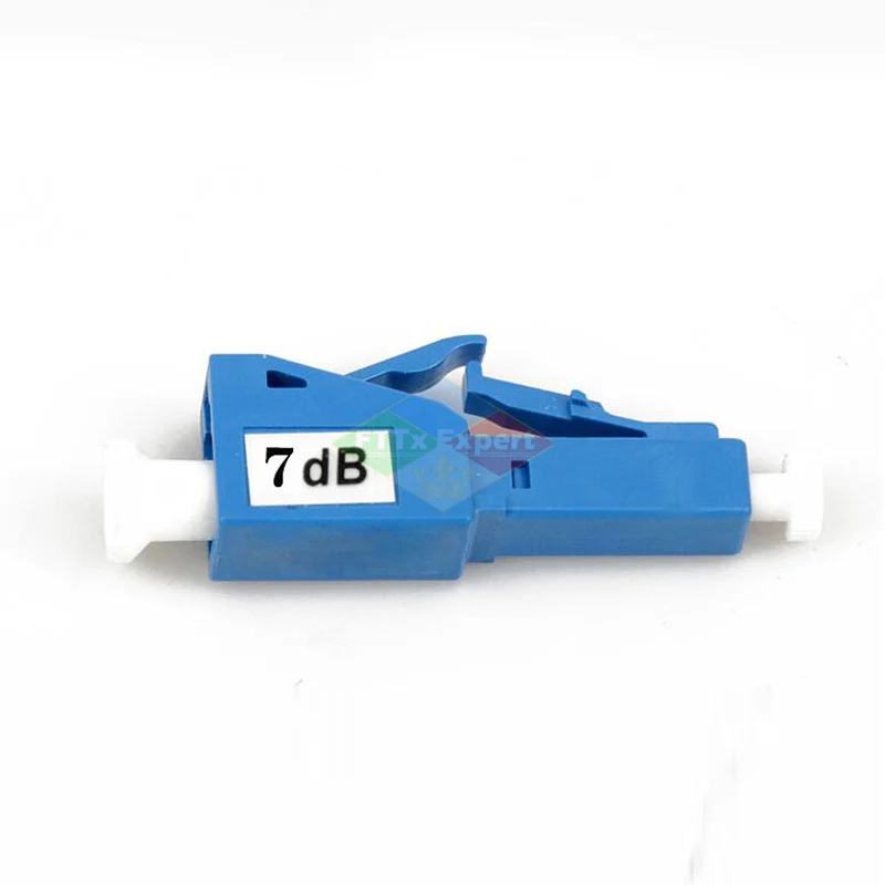 LC UPC Fiber Optic Attenuator Single-mode Fiber Optic Male to Female Connector 3DB/5DB/7DB/10DB/15DB Adapter 1pc