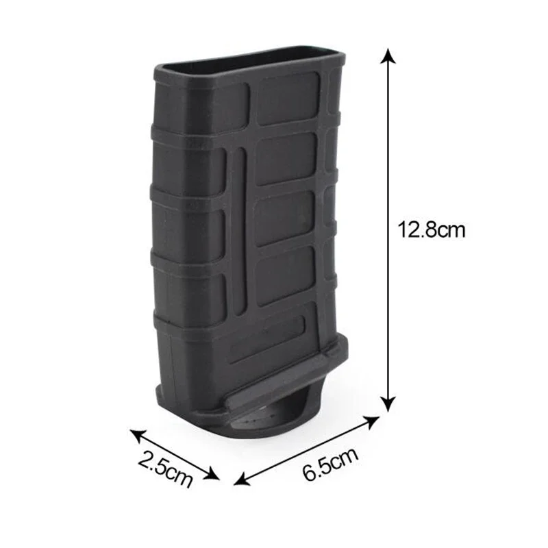 Portable M4 M16 Fast Magazine Holster Rubber Case 5.56 Mag Anti-slip Protective Sleeve Cover Airsoft Gun Cartridge Hunting Gear