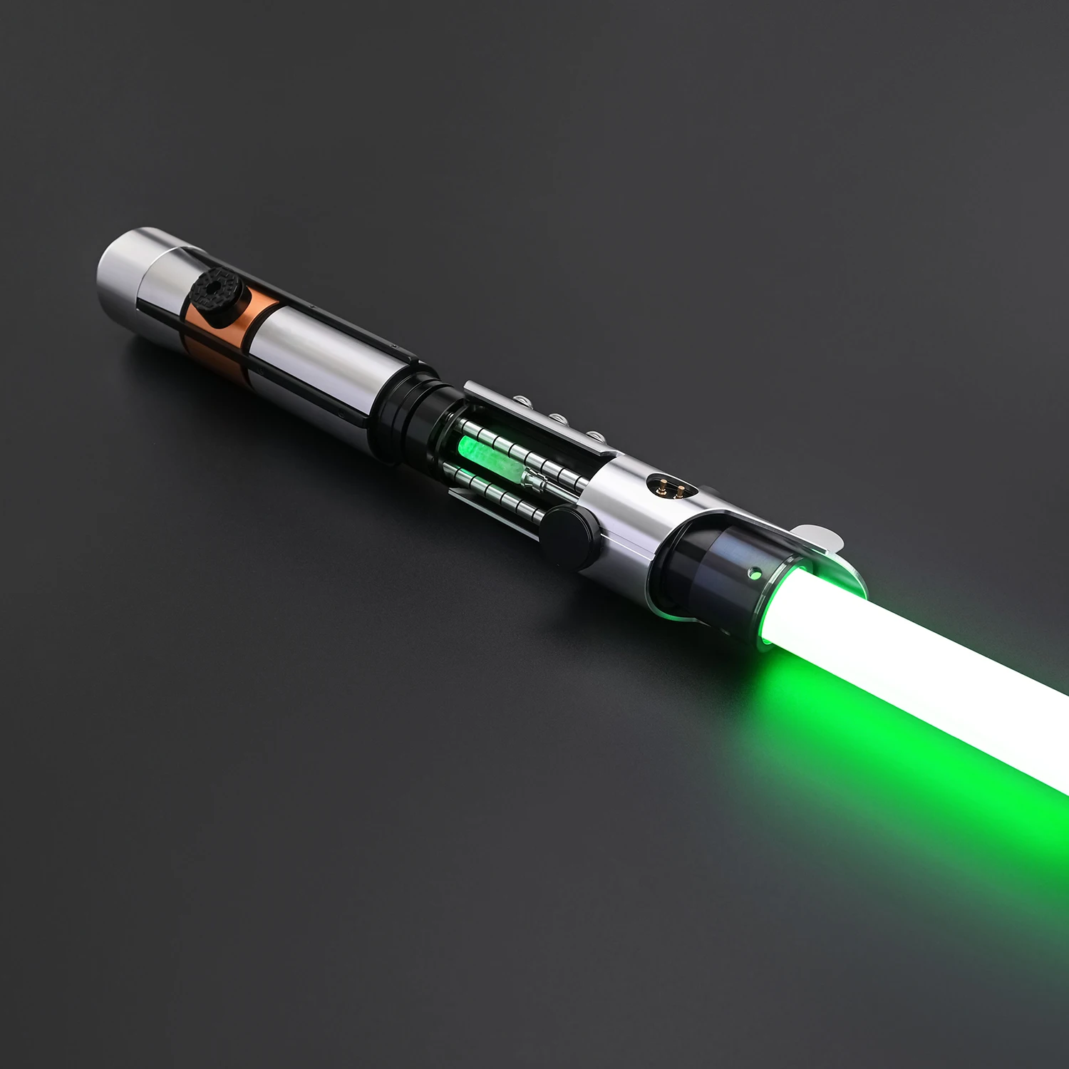TXQSABER Starkiller EP1 High Quality Lightsaber Metal Hilt Laser Cosplay Gift Replica NeoPixel Lasers word Smooth Swing