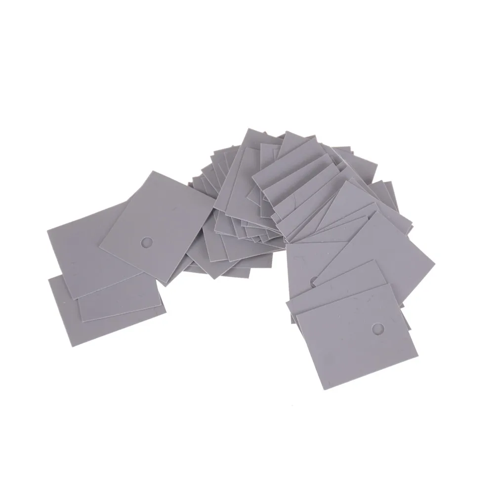 New 50pcs TO-247 Transistor Silicone Insulator Insulation Sheet 20*25mm