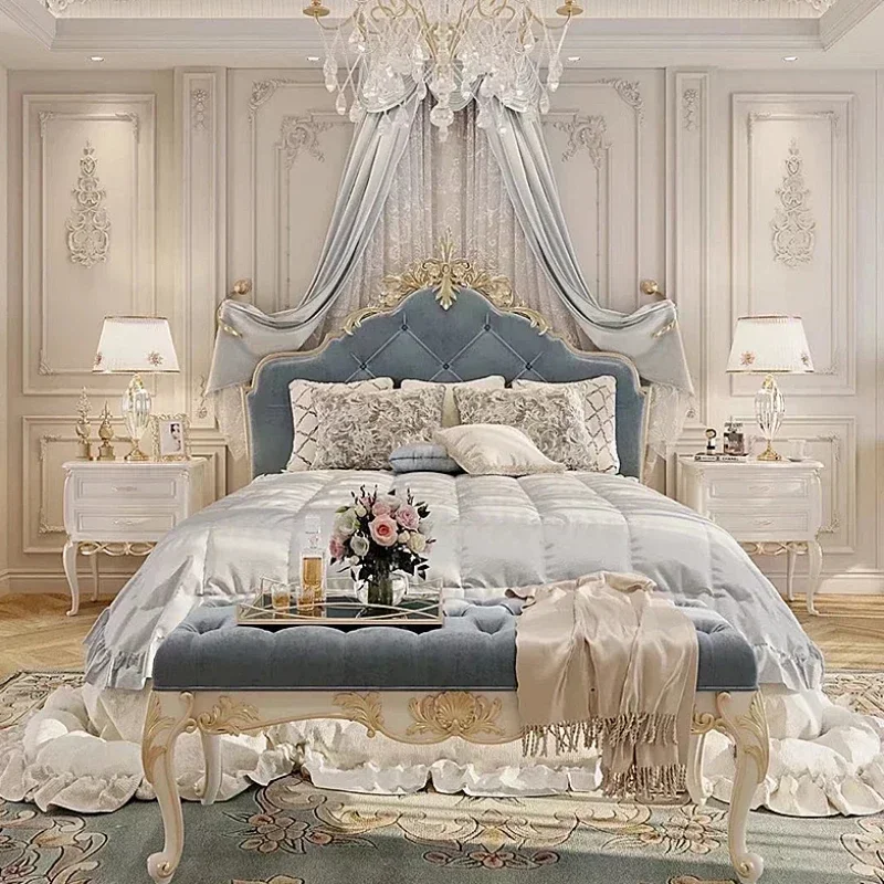 

Современная кровать Funky Modern: элитная двуспальная кровать King Size в европейском и корейском стиле, мебель для гостиной, кровать Queen Size