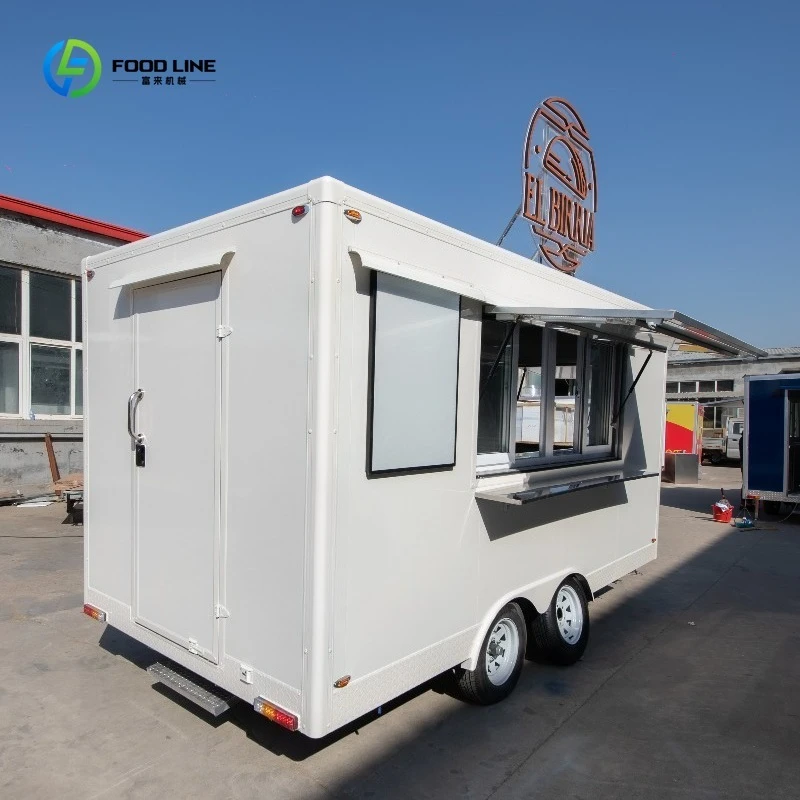 

Food Trailers for Fast Food Food Carts Mobile Trailers Hot Sale Commercial Custom Steel Customized