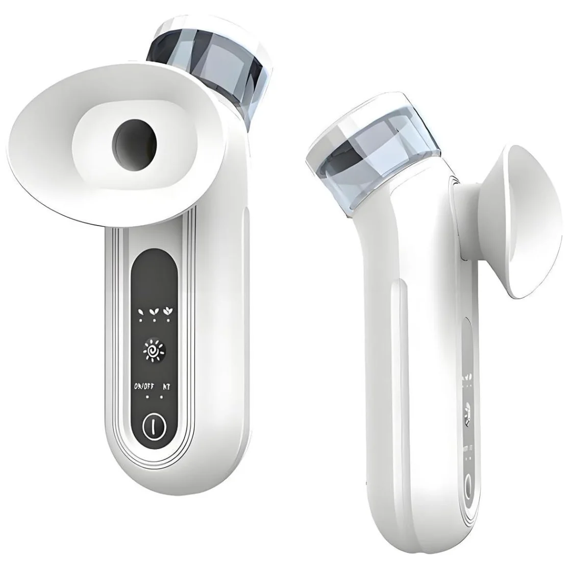 2 in 1 Protable Eye Mist Steam Sprayer Mini Eye Moisturizing Cleaning Soothing Steamer for Dry Tired Eyes and Facial Skin Care