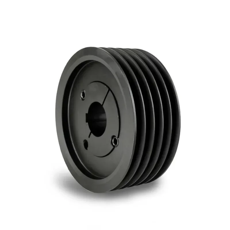 SPZ106 06 Cast Iron V Belt Pulley European Standard Adjustable Timing Sheave Synchronous Drive Component for Industrial
