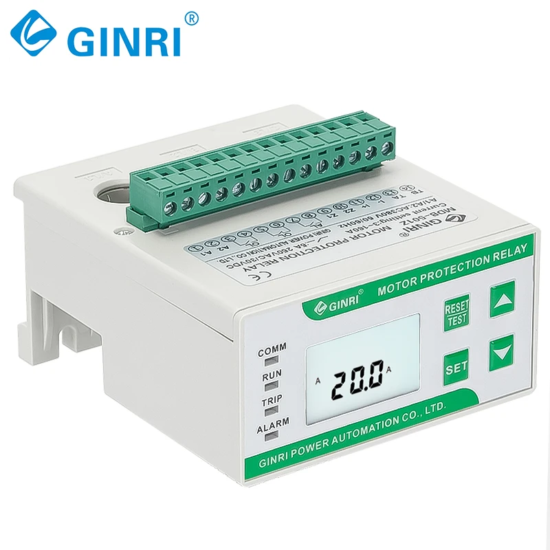 GINRI MDB501Z  220V 99A Motor Protective Relay Integrative  Overload Underload  Motor Protector