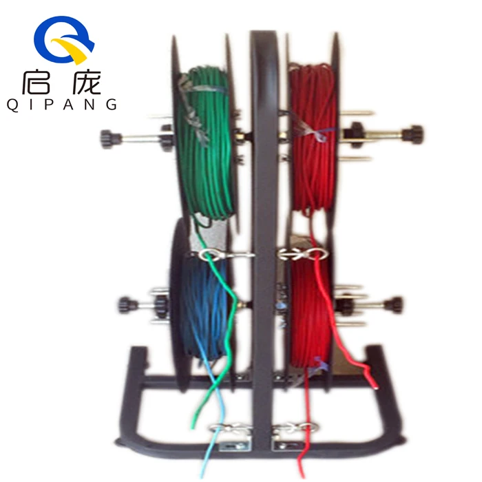 Qipang low price vertical wire uncoiler horizontal device pay off reel rack shelf pay off stand cable pay off machine for sale