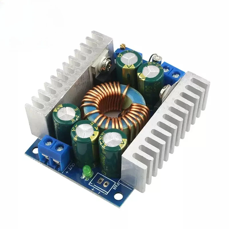 DC 5-30V to 1.25-30V 8A Automatic Step UP/Down Converter Boost/Buck Voltage Regulator Module Charger Power Converter DIY KIT