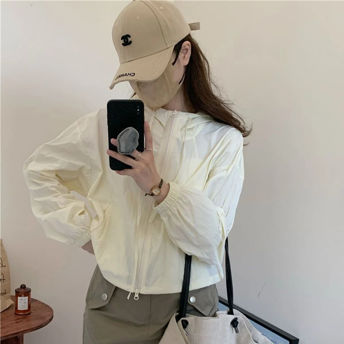 Women's Summer 2026 New Fashionable Loose Thin Sun Protection Jacket Student Stylish Short Outerwear Slimming Trendy Clothes