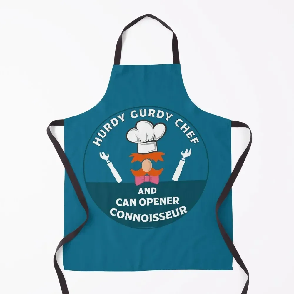 Hurdy Gurdy Bork Bork Can Chef - Bad Cook Apron custom women's kitchen Kitchen Items For Home Children'S Apron