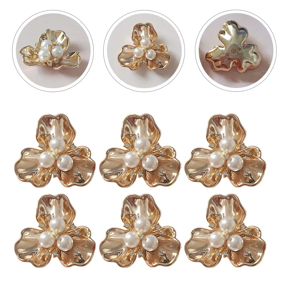 

Pearl Hair Accessories Unique Shape Fine Workmanship Beautiful Delicacy Alloy Materials Undamaged H made Craft Special Design