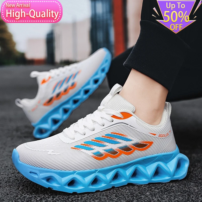 Summer New Stable Mens and Womens Sports Shoes Versatile Racing and Flexible Running Shoes Street Daily Outdoor Walking Shoes